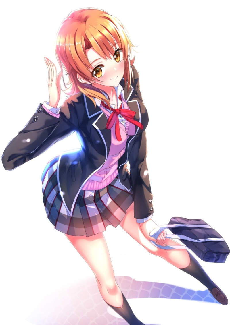 young adult, happiness, women, females, anime, adult, fashion, Isshiki Iroha, full length, one person, female, young women, anime girls, hair, Swordsouls