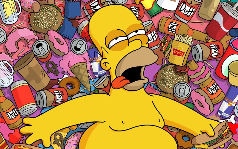 the, 1080P, homer, cartoon/comic, simpsons, hd