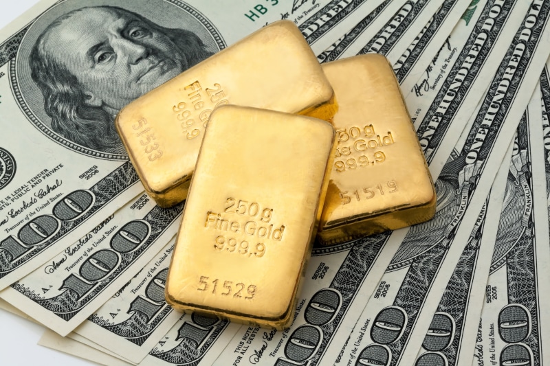 savings, investment, currency, three, backgrounds, dollar sign, close-up, paper currency, bank account, g, abundance, finance, ingot, gold, exchange rate
