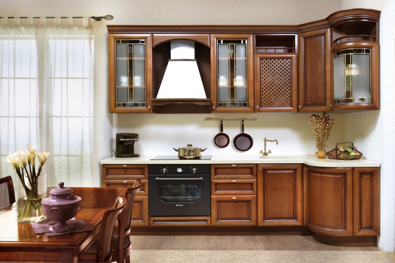 flooring, domestic Kitchen, domestic Life, decoration, chair, luxury, decor, kitchen utensil, design, house, cabinet, steel, apartment, home Decorating