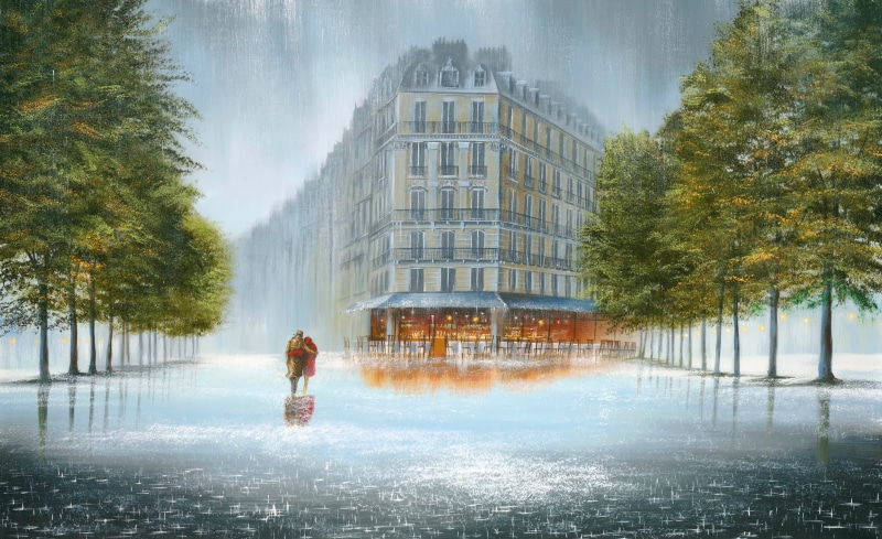jeff rowland, embrace, picture, rain, boulevard, 1080P