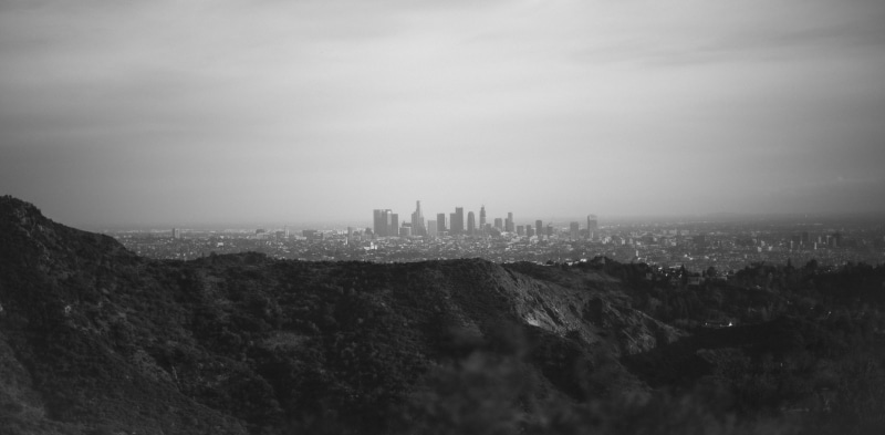 financial district, los angeles, built structure, tall - high, 5K, cloud - sky, hollywood sign, building exterior, california, skyscraper, building, la