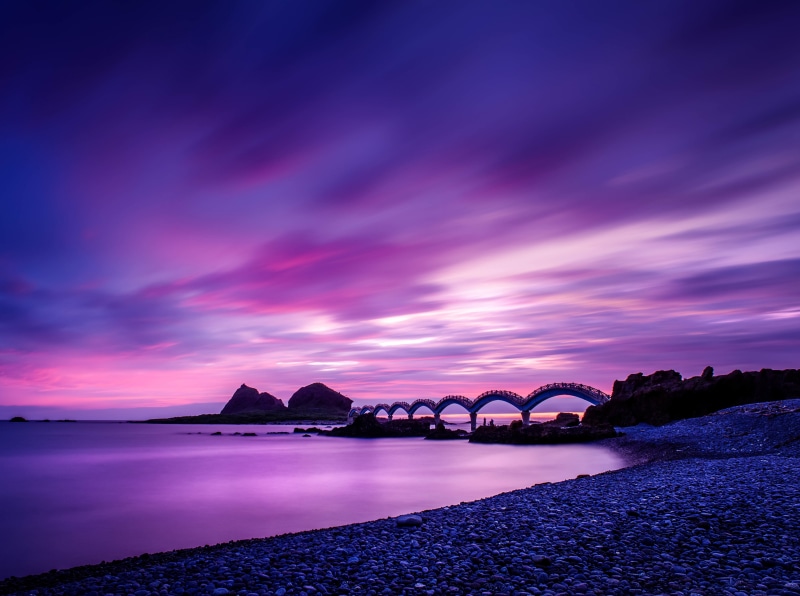 cloud - sky, Vacation, architecture, built structure, touristattraction, scenics - nature, night, tranquil scene, TaitungCounty, Photography, Cloud, outdoors