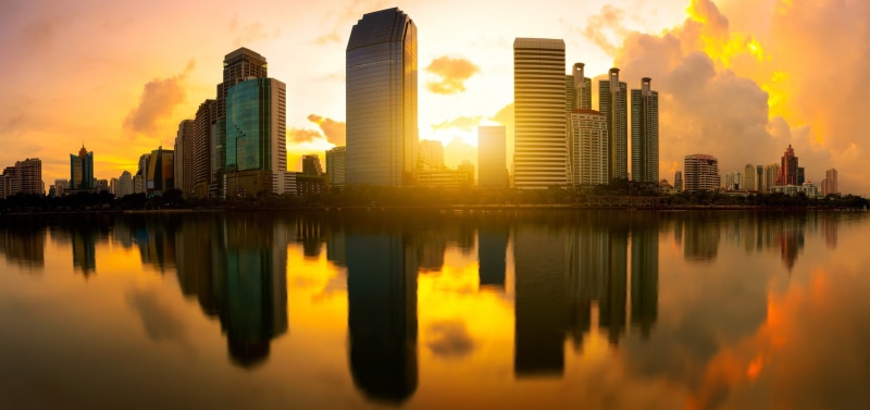 office building exterior, sky, building exterior, buildings, financial district, landscape, rise, building, urban skyline, residential district, clouds