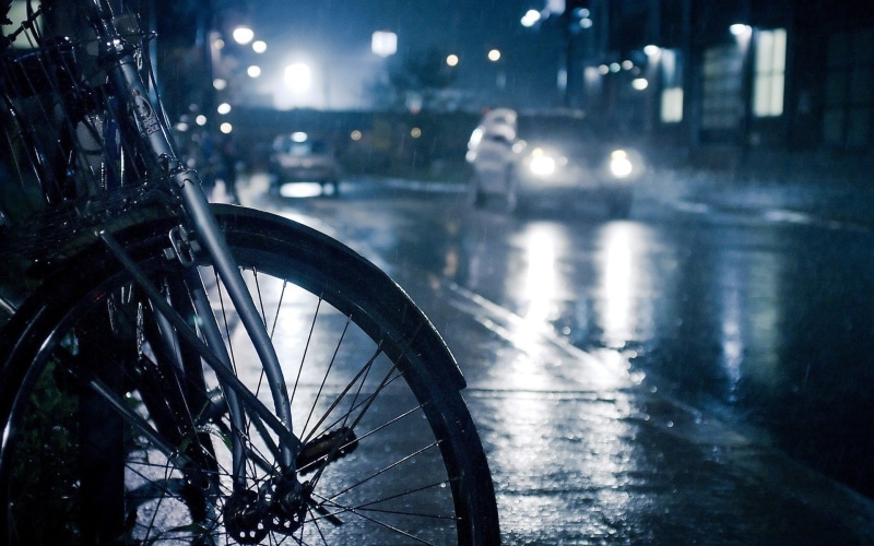 x, STREET, 1920x1200 px, 1080P, art, City, bicycle, road, rain, photography, bmw, hd, Lights, px, night, urban, cars