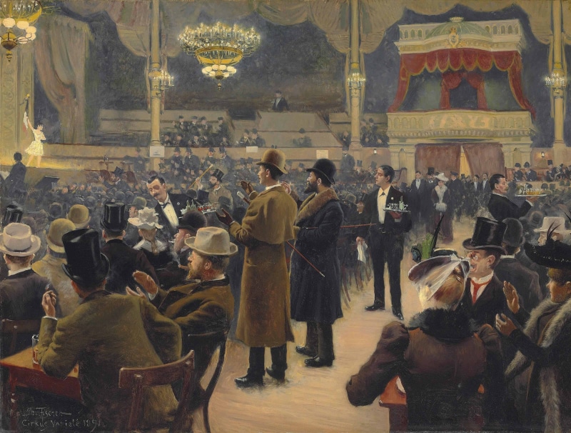 Paul Gustav Fischer, classical art, artwork, 2K, painting