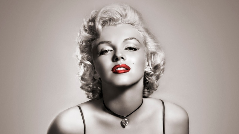 hollywood actress, celebrity, model, monroe, actress, lips, red, marilyn, 4K, star