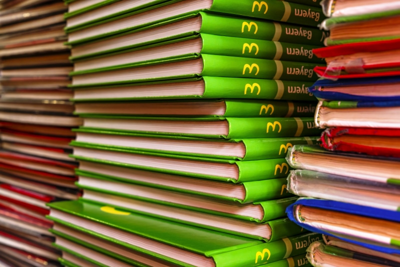 multi colored, stacked, book associations, books, document, full frame, associations, choice, library, close-up, bound, no people, green color, look up