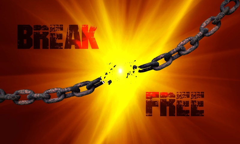chain, broken, broken chain, connection, digital composite, human body part, silhouette, composite image, representation, arts culture and entertainment
