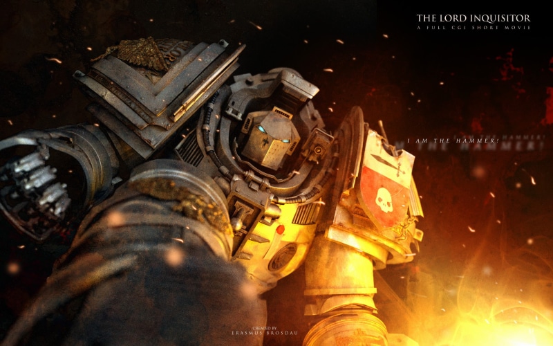 1080P, warhammer, space, k, the, 40k, inquisitor, video games, lord, marines, hd