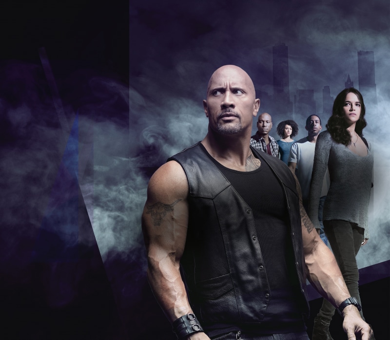 waist up, mid adult, strength, smoke - physical structure, lifestyles, adult, looking at camera, real people, Ludacris, Dwayne Johnson, clothing, Tyrese Gibson