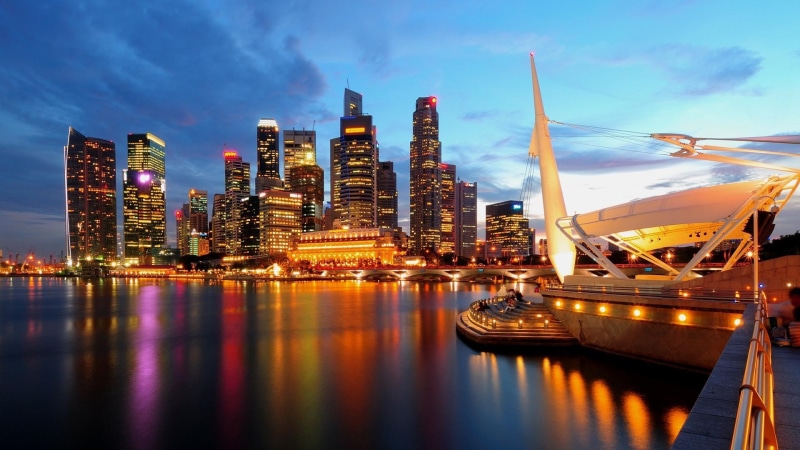 night, 1080P, city, beautiful, nighttime, lights, photography, nature and landscapes