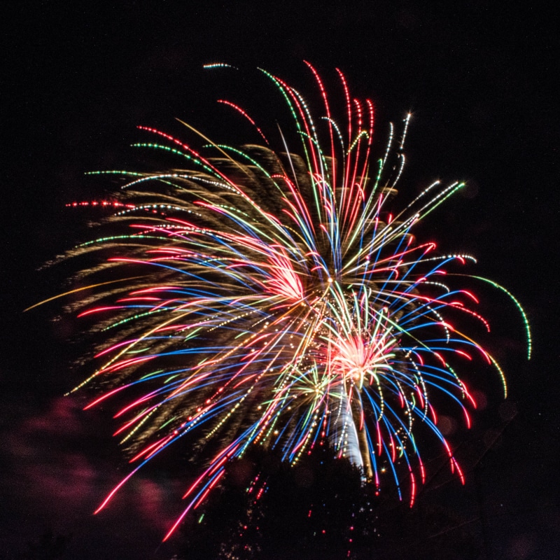 sparks, glowing, time, slow, 4K, still, event, blurred motion, bulb, shutter, bokeh, exploding, nature, green, new years eve, blue, photography, firework