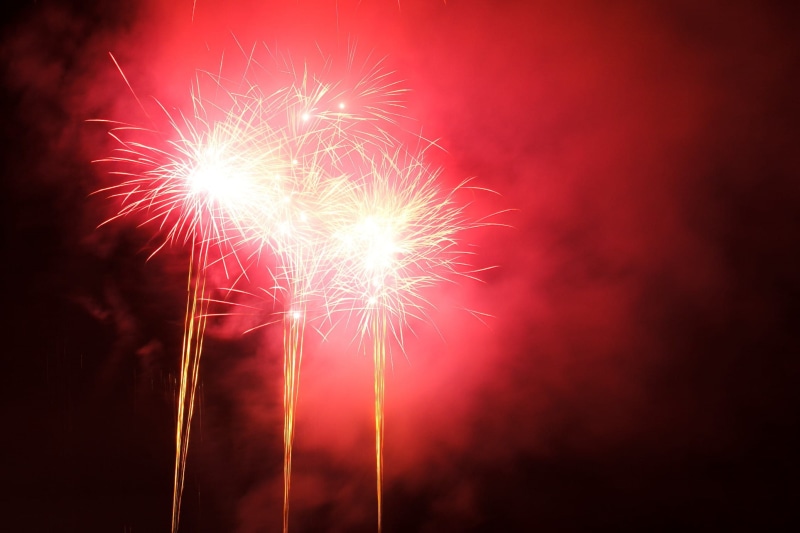explode, holiday, nature, nighttime, firework - Man Made Object, illuminated, Burst, sparks, burst, motion, arts culture and entertainment, event, Black