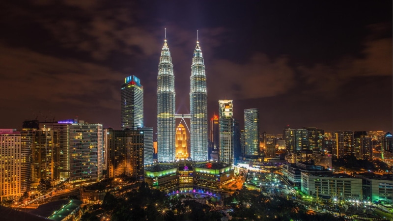 Malaysia, cityscape, Kuala Lumpur, 1080P, Petronas Towers