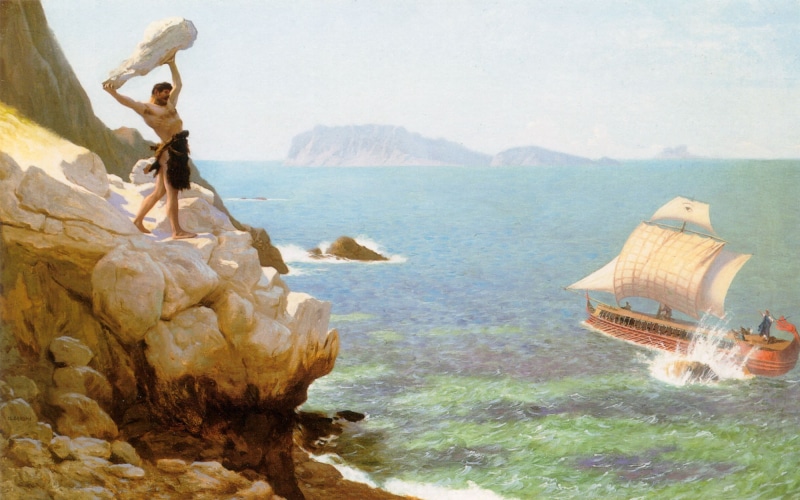 Jean-Léon Gérôme, sky, travel destinations, full length, rock - object, digital composite, rock, tranquility, beauty in nature, 1080P, water, motion, land