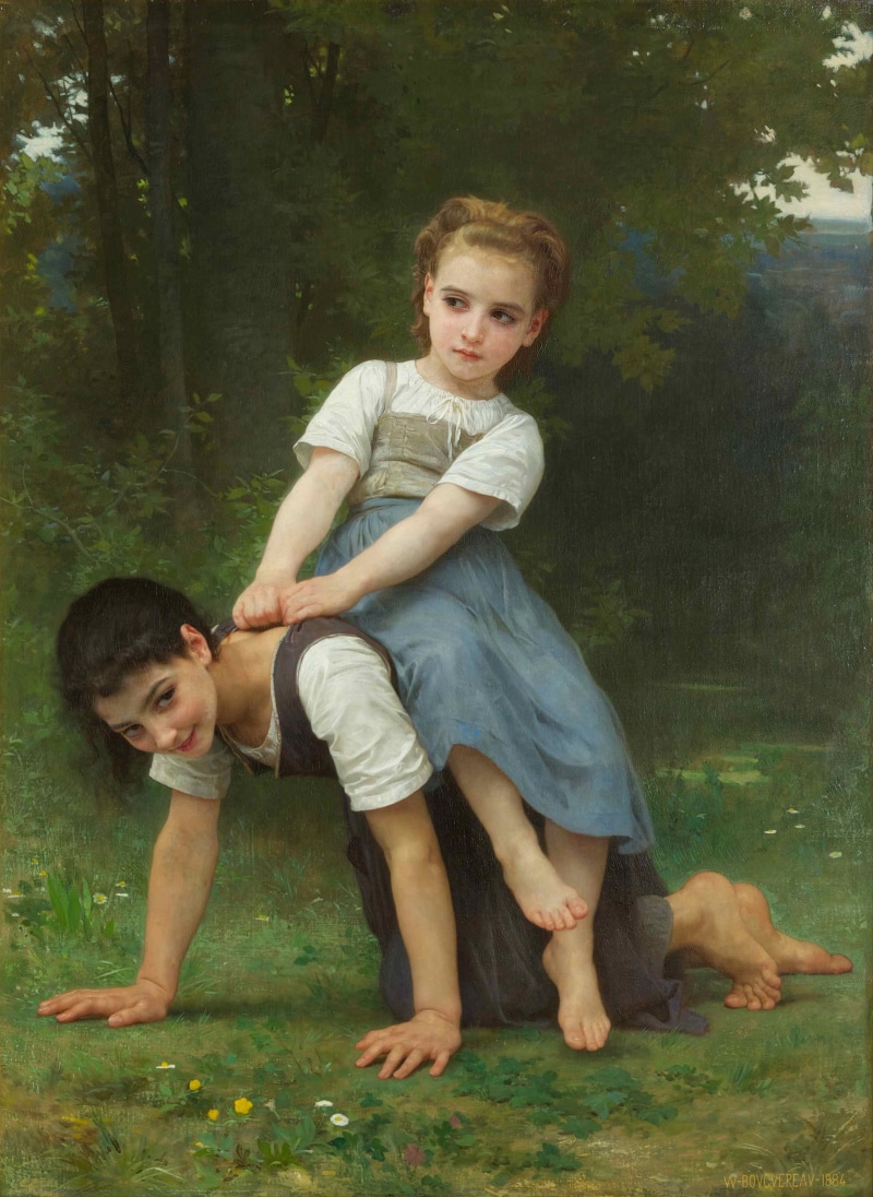 painting, women, 2K, William-Adolphe Bouguereau