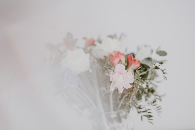 ornament, bunch of flowers, clothing, bouquet, white color, no people, apiaceae, plant, selective focus, flower arrangement, pink color, close-up, sleeve