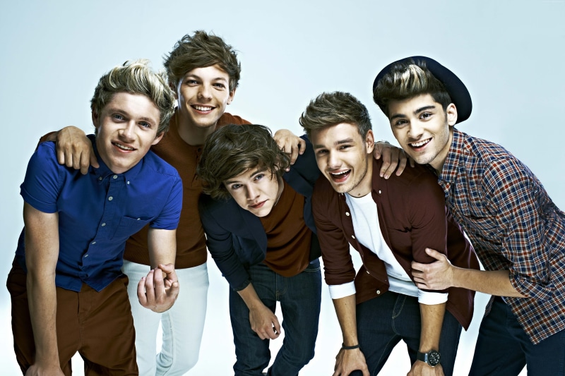 Louis Tomlinson, Zayn Malik, Niall Horan, Harry Styles, One Direction, Top music artist and bands, Liam Payne, 5K