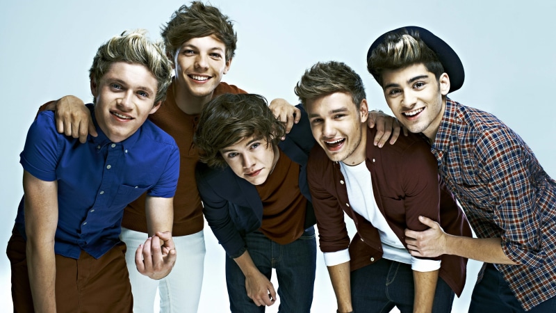Harry Styles, Louis Tomlinson, Niall Horan, Zayn Malik, 5K, Top music artist and bands, Liam Payne, One Direction