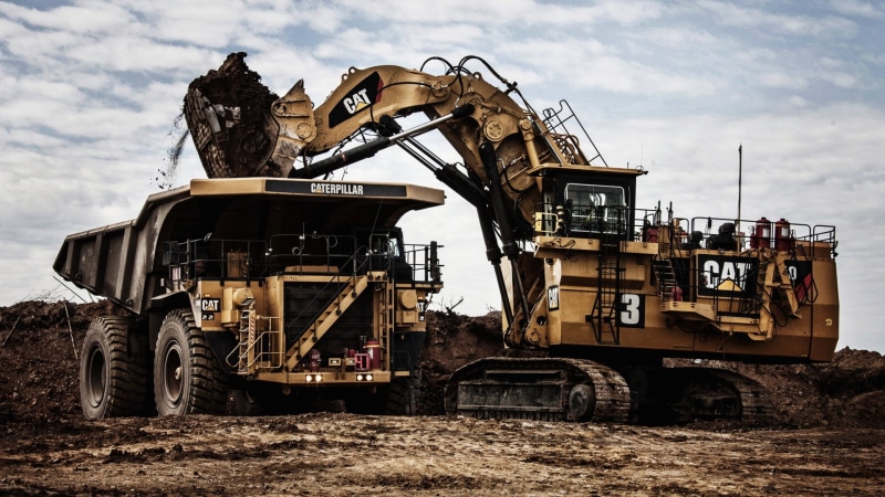 Excavator, Vehicles, Caterpillar 789D, 1080P, Dump Truck