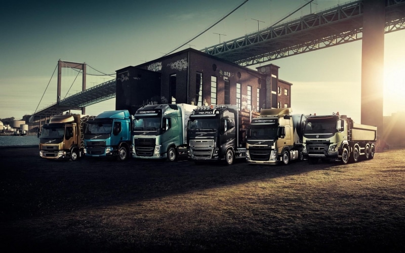 trucks, volvo, 720P