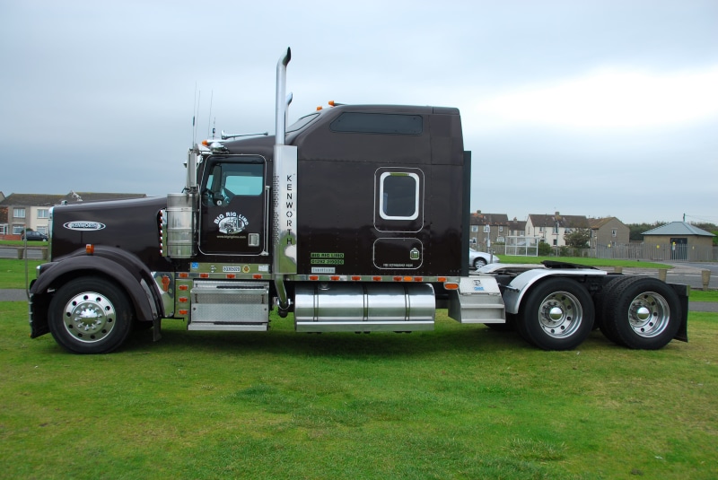 tractor, kenworth, semi, 4K, w900