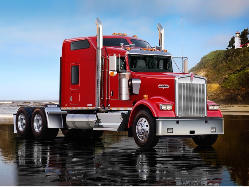 semi, 2005, w900l, 1080P, tractor, kenworth