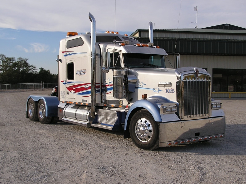 semi, kenworth, w900, tractor, 1080P