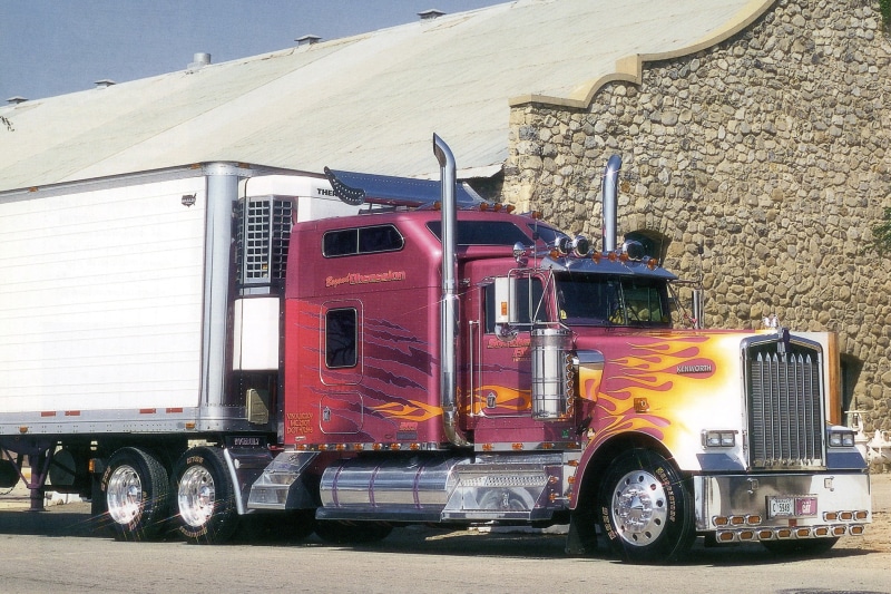 semi, w900, 720P, tractor, kenworth