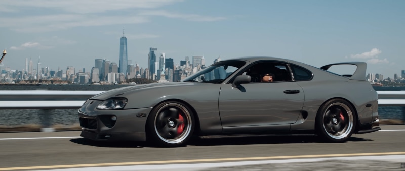 2K, Toyota Supra MK4, car, city