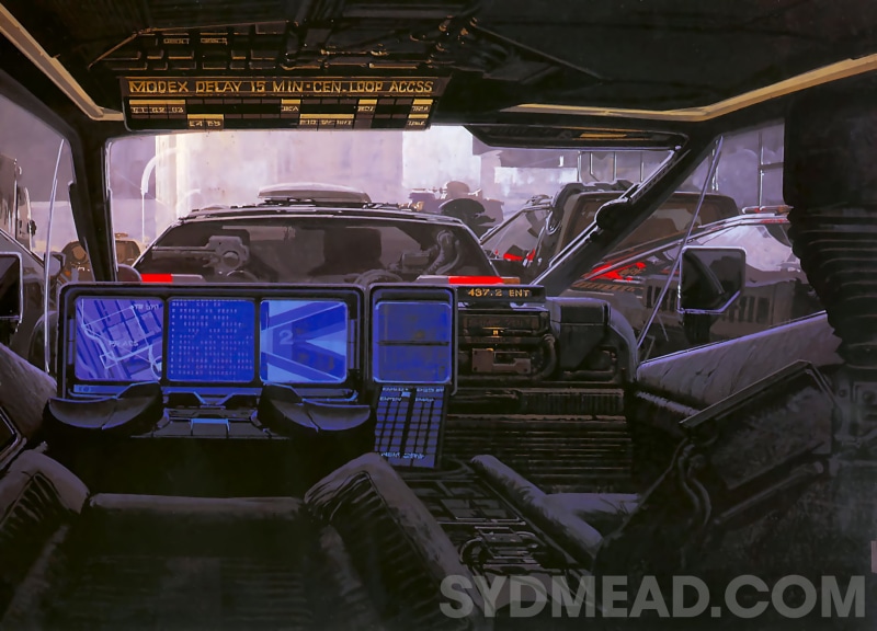 1080P, Syd Mead, Blade Runner 2019