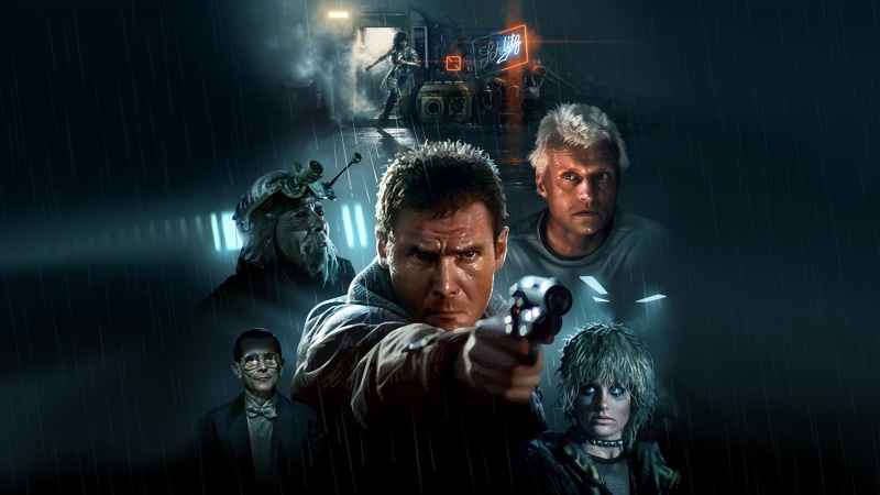 Harrison Ford, Blade Runner, 1080P, Cyberpunk