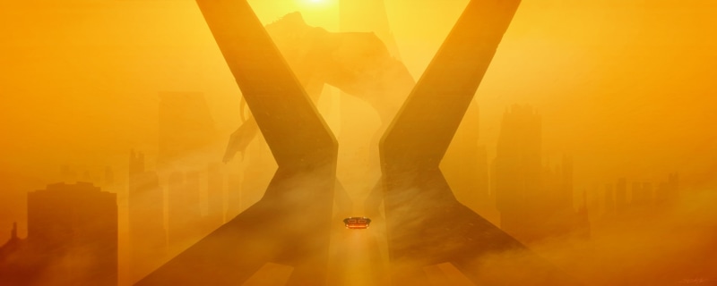 human leg, orange color, artist, limb, sky, concept art, sunlight, digital art, human arm, body part, artwork, movies, 2017 movies, men, city, silhouette