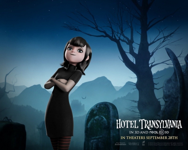 communication, representation, cyborg, Hotel Transylvania, technology, female likeness, beauty, mountain, people, tree, text, digital composite, women