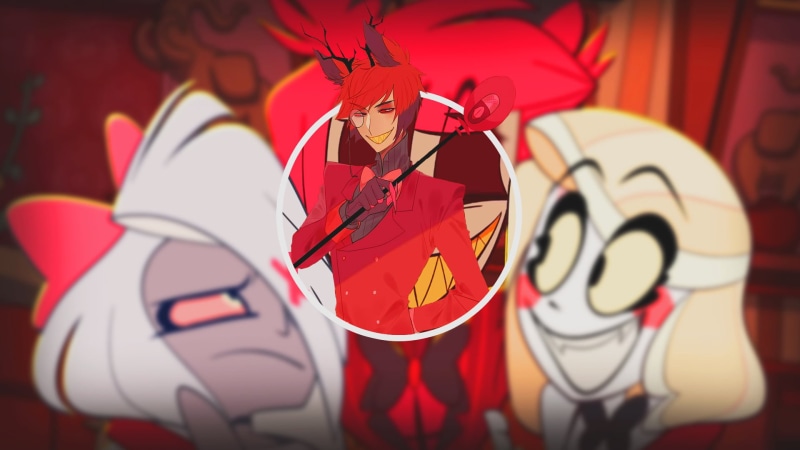 Hazbin Hotel, anime boys, Alastor (Hazbin Hotel), 1080P, anime