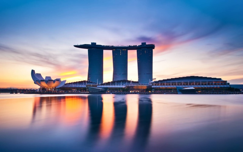 1080P, museum, sands, singapore, hotel, travel and world, marina, bay, lotus