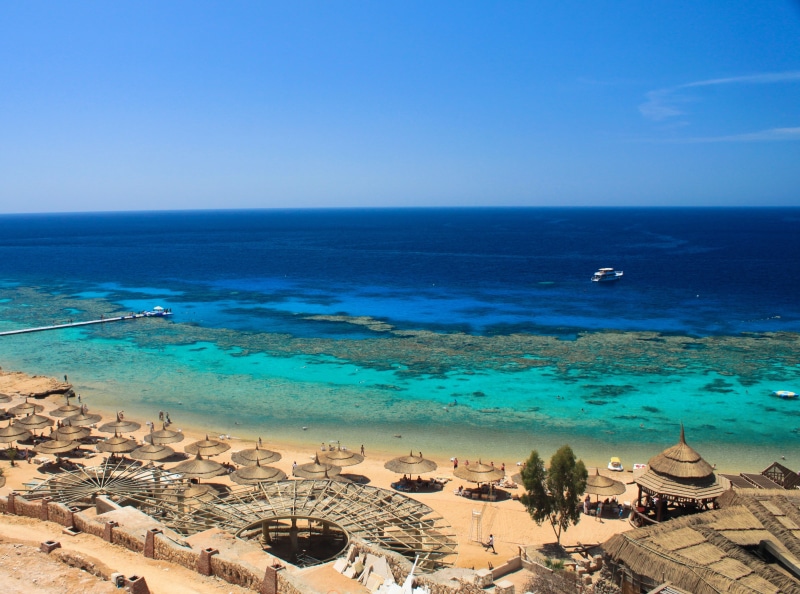 Reef, day, water, idyllic, sinai, horizon, brown, scenics - nature, nipa, Peninsula, Travel, horizon over water, Egypt, sea, Hotel, no people, Africa, tranquility