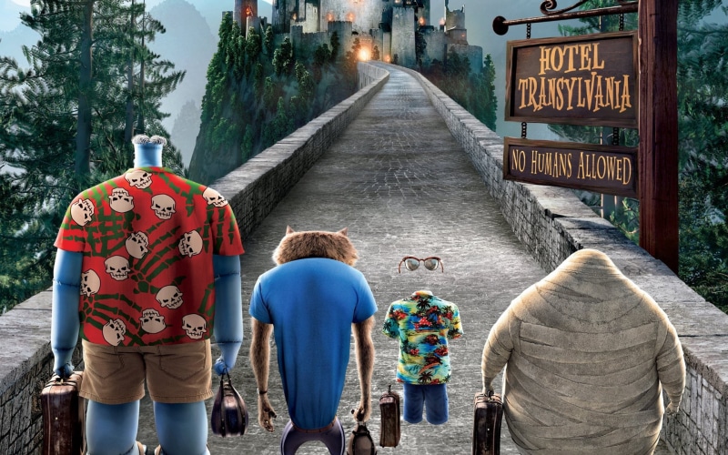 transylvania, hotel transylvania, movies, catrtoons, 1080P, hotel, castle