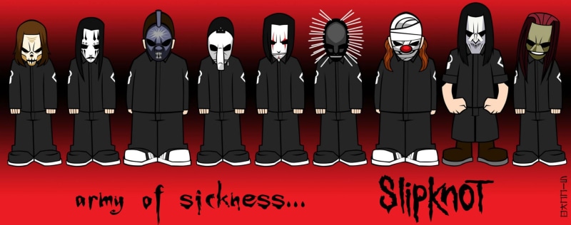 metal, groove, heavy, slipknot, 1080P, nu-metal