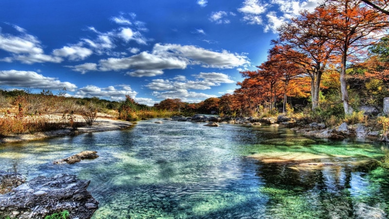 hd, garner, river, stae, frio, texas, park, hdr, 2K