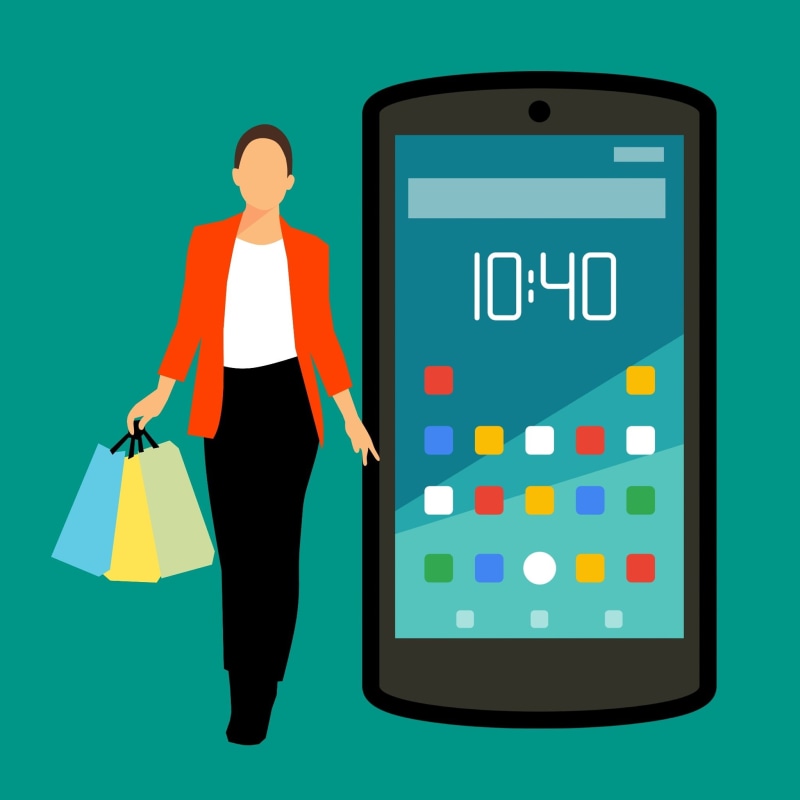 multi colored, ecommerce, shopping bags, retail, online, indoors, technology, illustration, logo online shop, online shopping icons, men, communication