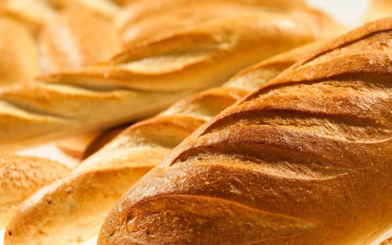 baguette, pastry Dough, brown, pastry, snack, group of objects, seed, baking, studio Shot, close-up, breakfast, wheat, food, store, backgrounds, loaf of Bread