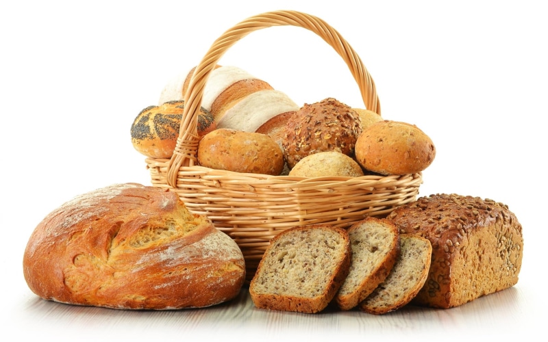 barley, breads, wheat, food, bread, ready-to-eat, dieting, brown bread, food And Drink, studio shot, pastry Dough, cut out, whole, still life, merchandise