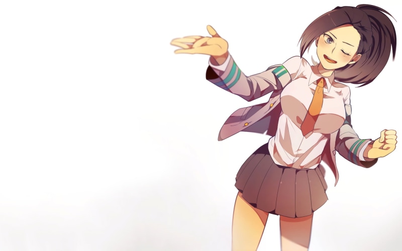 Boku no Hero Academia, anime girls, 1080P, Yaoyorozu Momo