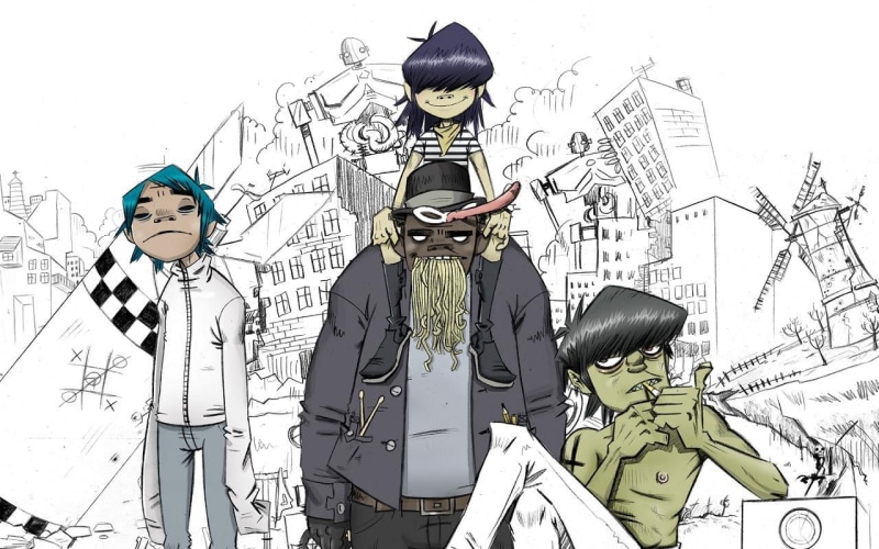 2-D, women, human representation, indoors, art and craft, holding, casual clothing, people, obscured face, young adult, real people, standing, sketches
