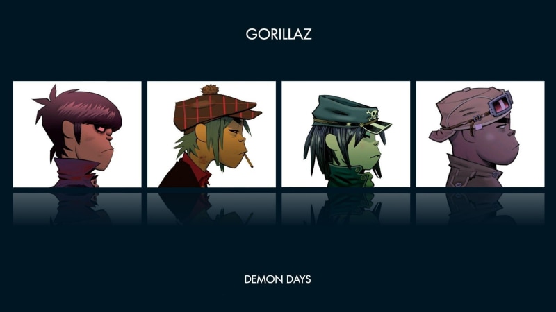 anime, Gorillaz, Russel Hobbs, Noodle, Jamie Hewlett, demon days, 2-D, 1080P, Murdoc Niccals