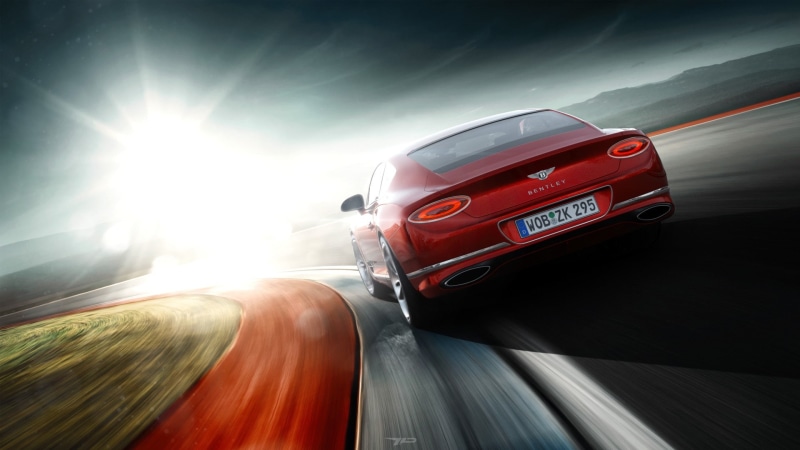 1080P, numbers, red cars, Bentley, vehicle, car