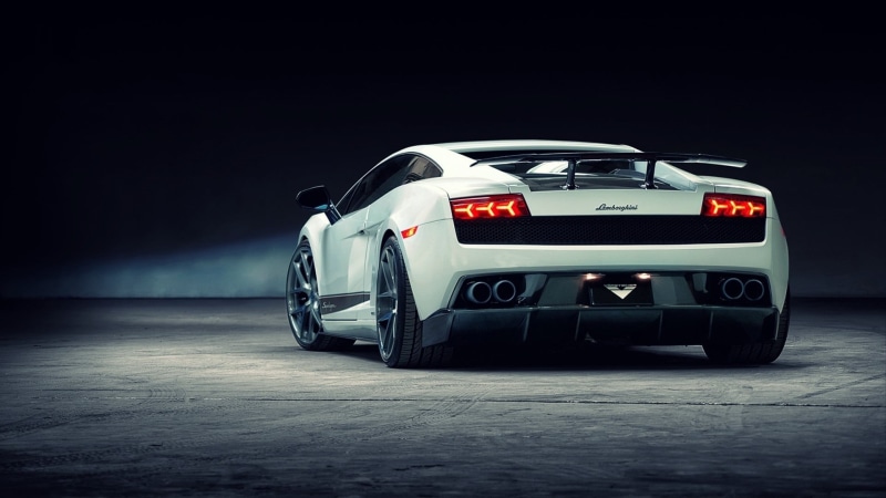 speed, 1080P, land vehicle, transportation, motion, Lamborghini Gallardo, black background, motor vehicle, vehicle, racecar, Lamborghini, mid-engine, wheel