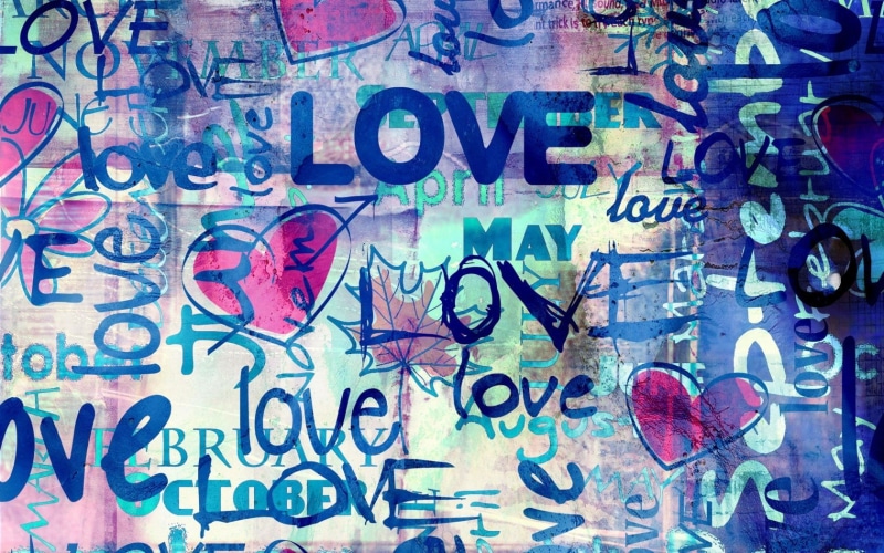 text, graffiti, may, 720P, Love